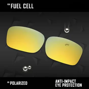 OOWLIT Lēcas Aizvietotāju Oakley Degvielas Šūnu Polarizētās Saulesbrilles - Multi Krāsas