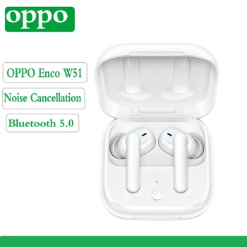 OPPO Enco W51 Austiņas Trokšņu Slāpēšanas Bezvadu Austiņas Bluetooth TWS Austiņas Spēļu/Mūzikas/Zvanu Austiņas Tālruņa Universālo