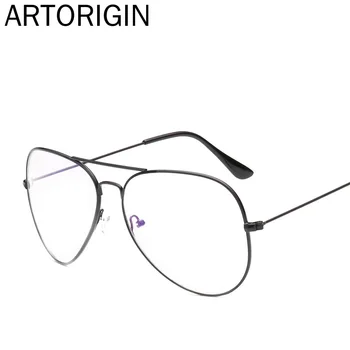 Optiskās Brilles Rāmis Sieviešu Vintage Brilles Lielgabarīta Skaidrs, Brilles Rāmis Sieviete Vīrietis Oculos De Grau Aviācijas Stils
