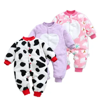 Orangemom 2019. gada pavasara vilnas jumpsuit baby girl apģērbu ,mīksto jaundzimušo bērnu romper zēniem toddler apģērbu kostīmu Sleepwear 3641