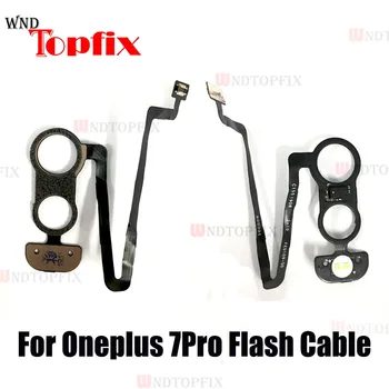 Oriģināls, Lai OnePlus 7 Pro Flash līnijas kamera aizmugurējā vāka līnijas flex kabelis Oneplus 7 pro Flash Cable
