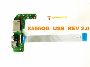 Oriģināls par ASUS X555QG USB valdes Audio valdes X555QG USB REV 2.0 pārbaudītas labas bezmaksas piegāde