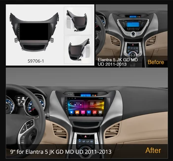 Ownice K5 K6 Android 10.0 8 kodolu Auto DVD GPS RADIO Hyundai Elantra 5 JK GD MD UD 2011. - 2013. GADS. GADS. GADAM 4G LTE DSP 360 Panorāma 38301