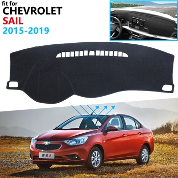 Paneļa Vāciņu Aizsargājošu Spilventiņu Chevrolet Bura 2016 2017 2018 2019 Auto Piederumi Domuzīme Kuģa Saulessargs Jaunu Nueva Bura 3
