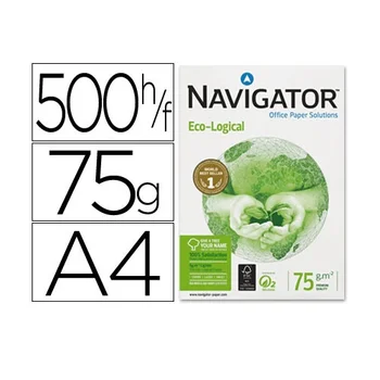 Papel fotocopiadora Navigator Ekoloģisko Din A4 75 gr Blanco