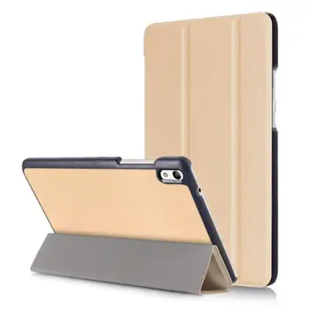 Par Acer chromebook Cilnes 10 Tab10 Tablete Gadījumā Custer Tri 3 Reizes Folio Stand Turētājs Flip Ādas Vāks