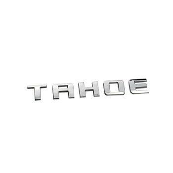 Par Chevrolet Tahoe Pusē, Alumīnija 3D Vēstuli Nosaukums, Emblēma, Uzlīmes