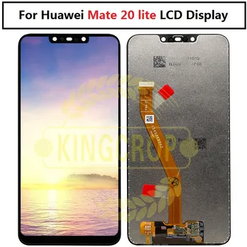 Par Huawei mate 20 lite LCD ar kadra rādīšanas režīmā, Touch Screen Digitizer Montāža Nomaiņa mate 20lite par Huawei mate20 lite