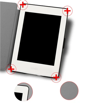 Par Kindle Paperwhite 4 Lietā Marmora PU Ādas Magnētisko Smart Tablet Ereader Vāks Būtiska Kindle Paperwhite 4 2018 Capa+Pildspalva 11375