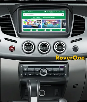 Par Mitsubishi L200 Triton Pajero Sport 2011. -. gadam Android 8.0 Auto Multimedia Stereo Radio DVD GPS Audio / Bez OBD & Kamera