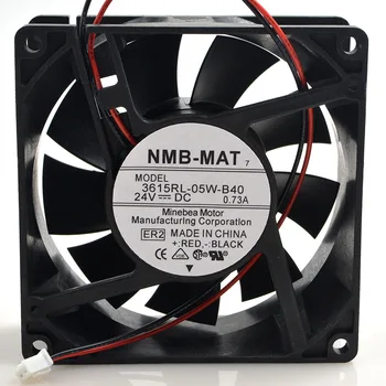 PAR NMB-MAT 3615RL-05W-B40 9038 9CM 24V 0.73 Ūdensnecaurlaidīgs Inverter dzesēšanas Ventilators