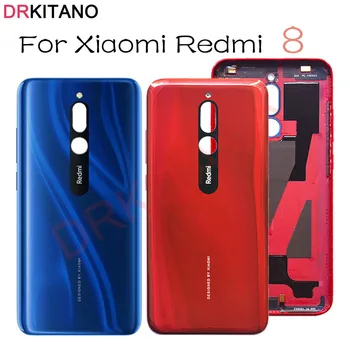 Par Xiaomi Redmi 8 Akumulatora Vāciņu Atpakaļ Mājokļu Aizmugures Durvju Gadījumā Redmi 8 Akumulatora Vāciņu, Mobilo Telefonu Rezerves Daļas