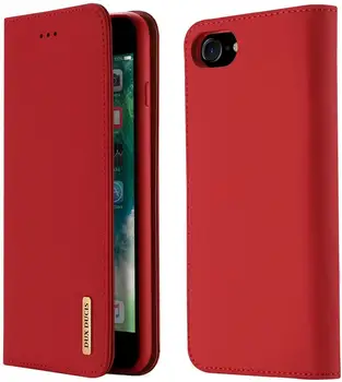 Patiesu Premium Ādas somiņa iPhone SE 2020 Gadījumā,iPhone 7/8 Flip Folio Vāciņu, Statīvs,ar Kartes Turētāju