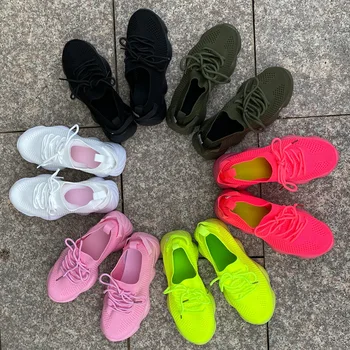 Pavasara/Rudens Sieviešu Kurpes Stiept Auduma Platformas Kurpes Modes Sneaker Cietā Mežģīnes-Up Dizainera Kurpes Sievietēm Luksusa 2020 Jaunas
