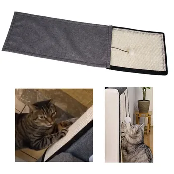 Pet Dīvāna Kaķis Nulles Mat Skrāpi Kaķis Scratcher Ķepu Spilventiņi Sizala Pad Dīvāns Mēbeles, Nesaskrāpē, Tiecoties Pēc Aizsargs Pad Pet Produktu