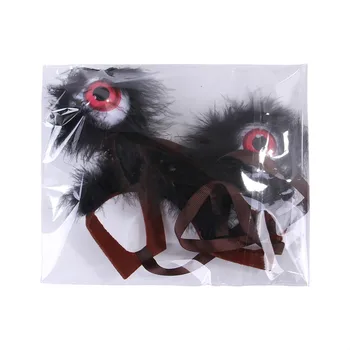 Pet Kaķiem Un Suņiem Halloween Krāsu Mirdzumu Liels eyed Monstriem Pārvērst Cepures Suņu Kaķu Cosplay Kostīms Puse Pet Matu Aksesuāri