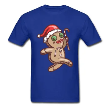 Piparkūkas Man T-krekls Funny Ziemassvētku Santa Claus Drukāšana, Topi, t-veida Apkalpes Kakla Kokvilnas ar Īsām Piedurknēm T Krekli Vīriešu Vasaras TShirt 2412