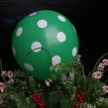 Polka Dot Lateksa Baloni 50gab 12inch Piepūšamās Krāsains Ballons Kāzas, Dzimšanas dienas svinības Apdare Globos Gaisa Bumbas, Vairumtirdzniecība