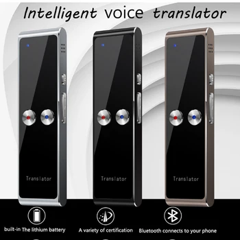 Portable Multi Valodas Balss Tulkotājs T8+ Plus AI Tulkotājs Reālā Laika Instant divvirzienu 40 Valodas Tulkošanas ierīci