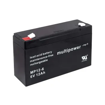 Powery svina skābes akumulatoru (multipower) MP12-6 9919