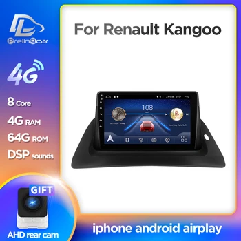 Prelingcar Par Renault kangoo automašīnu uzraudzīt Radio Multimediju Video Atskaņotājs, Navigācija Android stereo
