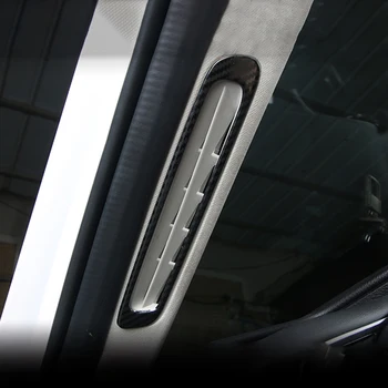Priekš Mazda 3 Axela 2019 2020 Nerūsējošā tērauda Automašīnas Priekšējā Stāvoklī vietā Colum Dekoratīvu Rāmīti Vāciņš Melns Aksesuāri