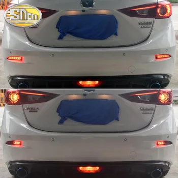 Priekš Mazda 6 Atenza 2013. - 2018.gadam Multi-funkcijas Automašīnas LED Aizmugurējie Miglas Lukturi, Buferi Vieglo Auto Bremžu Dinamisku Pagrieziena Signālu Gaismas Atstarotājs