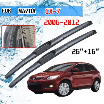 Priekš Mazda CX-7 2006 2007 2008 2009 2010 2011 2012 CX7 Piederumi Auto Priekšējā Vējstikla slotiņām, Otas, Kuteri U J Āķis