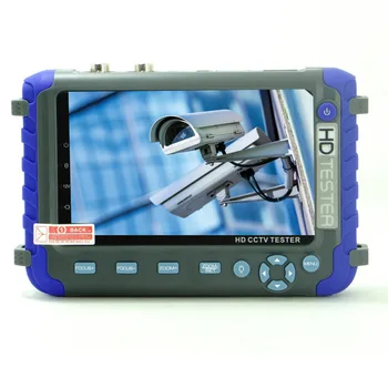 Profesionālās CCTV Pārbaudes Rīku, 5 Collu TFT LCD 5MP AHD TVI 4MP 3MP CVI CVBS CCTV Kameru Testētājs Monitors Atbalsta PTZ UTP