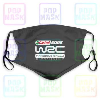 Putekļu Masku ar Filtru Castrol Edge Eļļa Logo Wrc Rallija Championshipblack Mazgājams Atkārtoti lietojamā Maska