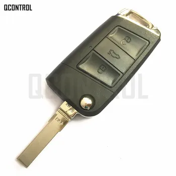 QCONTROL Uzlabot Tālvadības Atslēgu SEAT Altea/Leon/Toledo 1K0959753G / 1K0 959 753 G / 753G 434MHz