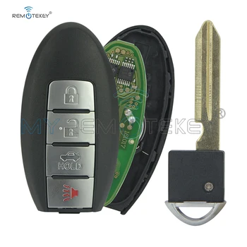 Remtekey Smart atslēga, keyless ieceļošanas 3 pogas ar panikas KR55WK49622 315MHZ FSK HITAG-2 ID46 PCF7952 par Nissan 22572