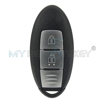 Remtekey SUV Smart taustiņš 2 pogu 433.92 mhz S180144102 par Nissan Qashqai, X-Trail ar avārijas atslēga, keyless ieceļošanas auto tālvadības atslēga