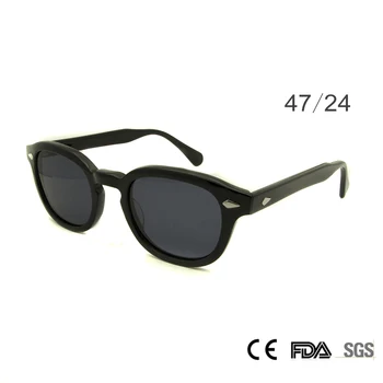 Retro, Vintage, Saulesbrilles Modes Vīrietis Apaļas Formas Johnny Depp Kniežu, Saules Brilles Vīriešiem Zīmola Dizaineru Brilles UV400 Aizsargbrilles
