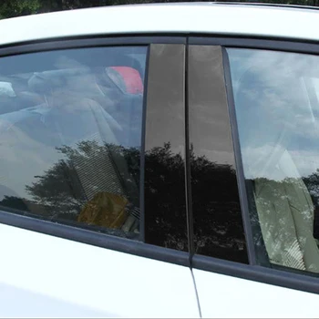 Rezerves Komplekts Auto Auto stiklu Pīlārs Amata Apdares Segtu Molding par Mazda 3 Axela. -. Gada Līdz 2017. Auto Dekori Uzlīme