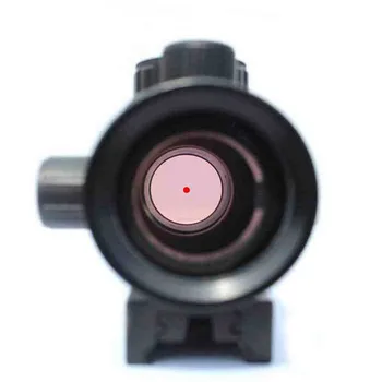 Riflescope 3X44RD Iekšējo Red Dot Sight 2x Hologrāfiskā Redzes Taktiskās Red Dot darbības Joma Medību Zaļā Punkta Redzes 3x Lupa