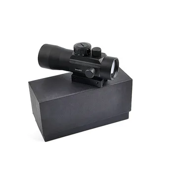 Riflescope 3X44RD Iekšējo Red Dot Sight 2x Hologrāfiskā Redzes Taktiskās Red Dot darbības Joma Medību Zaļā Punkta Redzes 3x Lupa