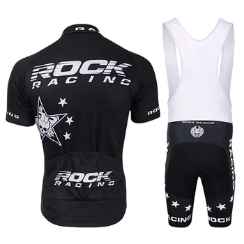 Rock Pro Sacīkšu Vasarā Riteņbraukšana Jersey Kalnu Velosipēds Apģērbu Komplekts MTB Velosipēdu Apģērbu Maillot Ropa Ciclismo Velo Komplekts Vīriešiem