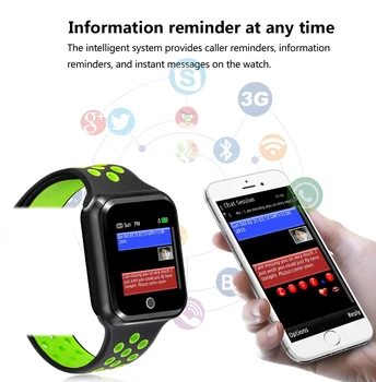 S226 Smart Pulksteņi Skatīties IP67 Waterproof 15 dienas ilgu gaidīšanas Sirdsdarbības Ātrums, asinsspiediens Bluetooth Smartwatch Atbalsts IOS Android 23645