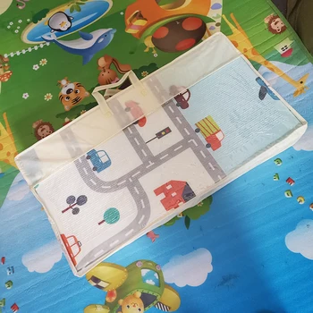 Salokāma Spēle Mats Spēlēt Paklāji Bērnu Lien Segu Mīksto Grīdas Paklāju Locīšanas Bērniem Paklāju Playmat Ūdensizturīgs par Toddler Zīdainim Dāvana