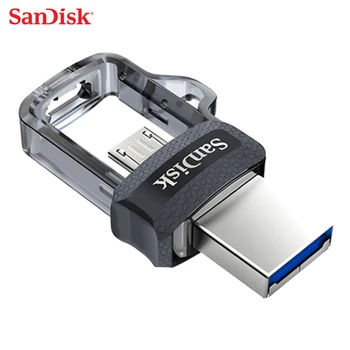 Sandisk OTG tips-c un Mikro USB 3.0, usb flash drive daudzfunkcionālo usb pen drive pendrive 16gb 32gb 64gb, 128gb un 256 gb