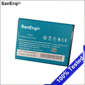 SanErqi Par ELEPHONE P3000S Akumulatora Batterie Bateria Batterij Akumulatoru AKKU 3150mah 6253