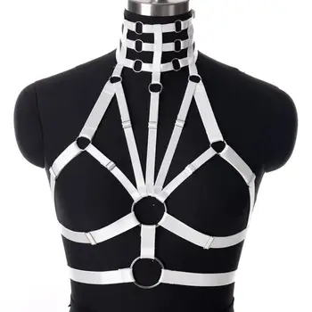 Seksīgs Apģērbs Sievieti Erotiskā Karstā Ganāmpulka Uz Ķermeņa, Seksīgām Nerātnībām Goth Drēbes Jostu Krūšturis, Krūšu Verdzība Apakšveļa Gothic Undefined