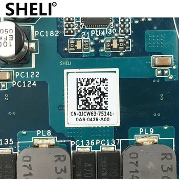 SHELI Dell 1458 klēpjdatoru notebook Mātesplati ar HD4530 Video KN-0JCW63 0JCW63 JCW63 mainboard DDR3 testa labus darba
