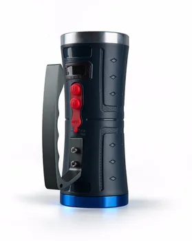 SHENYU Dual Vieglo Portatīvo Led Prožektors, Zils Zvejas Gaismas iebūvēto Akumulatoru ar USB Lādējamu Spēcīgu tāldarbības Lāpu
