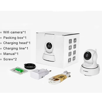 SHIWOJIA 1080P Bezvadu Mākonis IP Kameras Telpās Home Security Video Novērošana Auto Izsekošana, CCTV Tīkla Nakts Redzamības Kamera