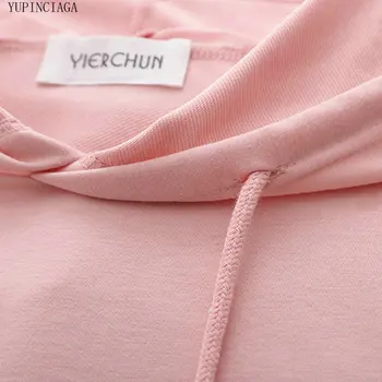 Sieviešu Kapuci Sweatershirts Korejiešu Stilā 