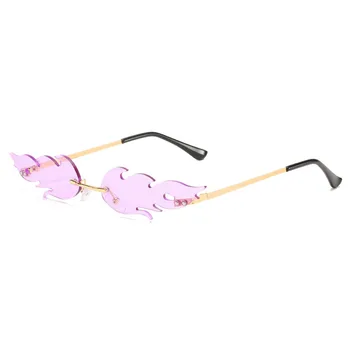 Sieviešu Saulesbrilles Personības Tendenci Liesmas Saulesbrilles Par Sievietēm, Sieviešu, Saules Brilles Briļļu lunettes de soleil Brilles MN1