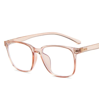 Sieviešu Zilā Gaisma Laukumā Brilles Rāmis Vintage Tr90 Anti Blue Ray Brilles Rāmis Vīriešu Datoru Modes Gafas Dizainers 2020