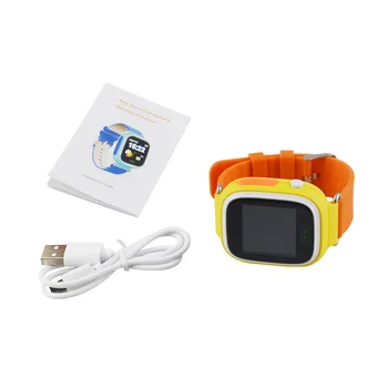 Smart baby Watch Q90 WIFI Touch Screen GPS Tracker smart skatīties tālrunis bērniem drošu SOS zvanu Atrašanās vietas noteikšanas ierīces Anti-Zaudēja atgādinājums